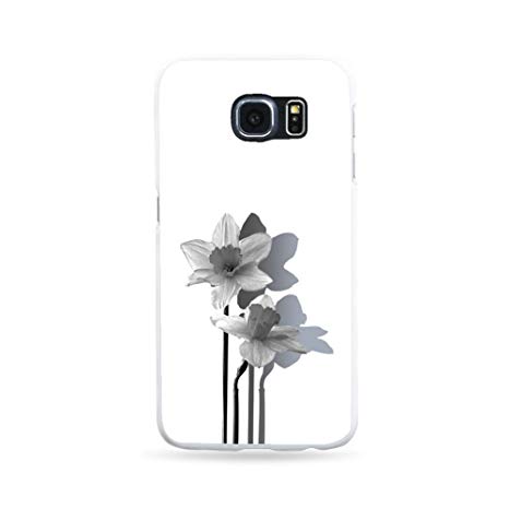 Baost Narcissus Flower Print Phone Back Case Cover for iPhone 7 Plus Samsung Galaxy S7 size for Samsung Galaxy S7 Plus (1#)