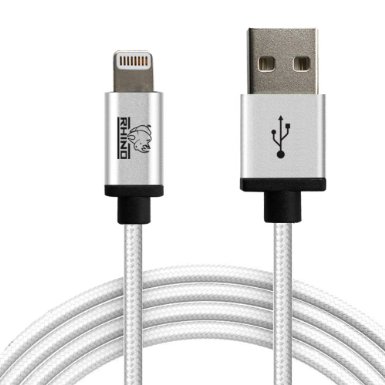 Rhino MFI Apple Light Cable, White, 2M/6.6ft