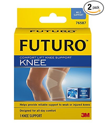 Futuro Comfort Lift Knee Support, Medium (Pack of 2)