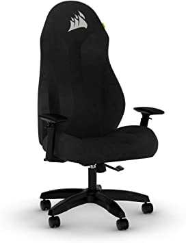 CORSAIR TC60 Fabric Gaming Chair - Relaxed Fit - Black