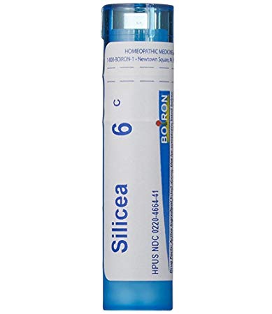 Boiron Silicea 6C Homeopathic Medicine for Fatigue, 80 Count