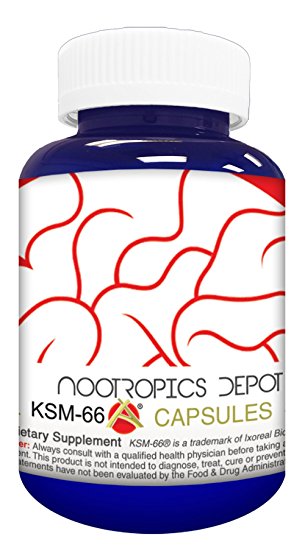 KSM-66 Ashwagandha Capsules | 300mg | 180 Count | Withania somnifera Extract | Ayurvedic Herb | Adaptogen Supplement | Supports Stress   Promote Relaxation | Increase Energy, Memory   Focus