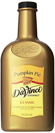 DaVinci Gourmet Sauce, Pumpkin Pie, 64 Ounce Bottle