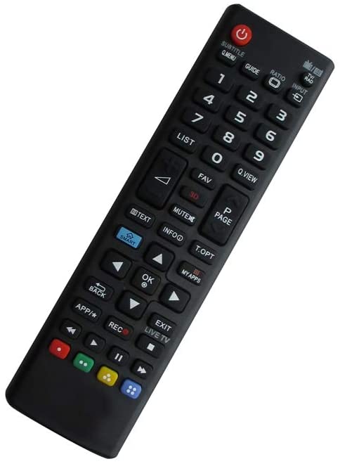 HCDZ Replacement Remote Control for LG 65UJ6200 43UK6300 55UK6300 55UJ6200 49UK6300 75UV340C 70UM6970PUB 75UM6970PUB 4K UHD HDR Smart LED TV