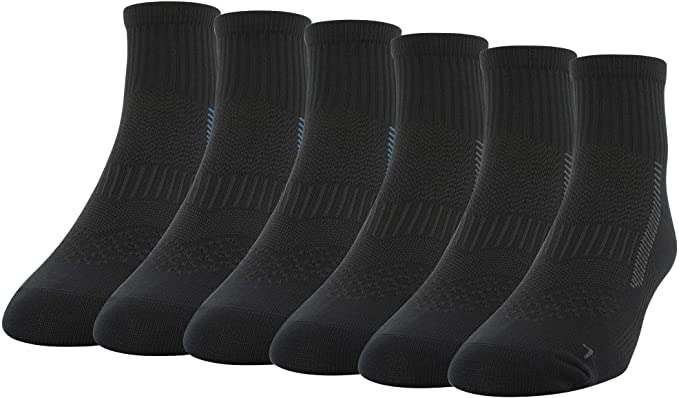 Gildan Men's Active Flat Knit Ankle Socks, Multipairs