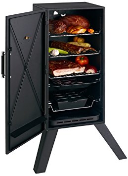 GrillPro 31840 Heavy-Duty Vertical Charcoal Smoker