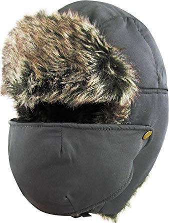 Stay Warm When is Cold Windproof Winter Aviator Collection Trooper Trapper Hunting Hat Aviator Winter USA Flag Ushanka Bike