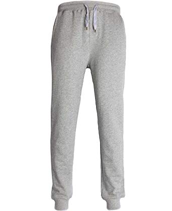 Nidicus Mens 100 Cotton Closed-Bottom Sweatpants with Pocket