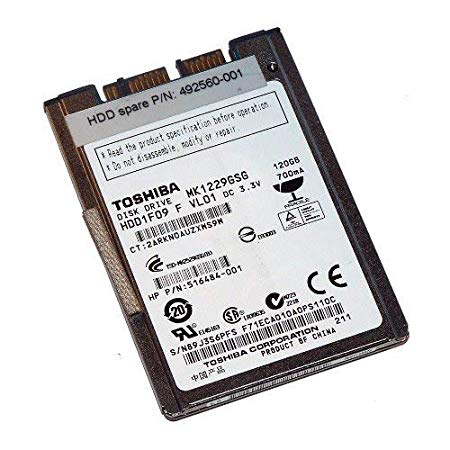 Toshiba MK1229GSG 120 GB Internal Hard Drive (HDD1F09)