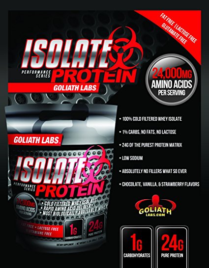 Goliath Labs Isolate Protein 10 Lbs (Chocolate)