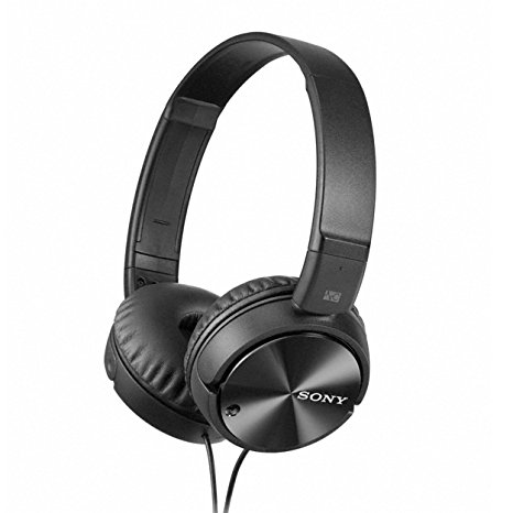 Sony MDR-ZX110NC  On-Ear Digital Noise Cancelling Headphone  (Black)