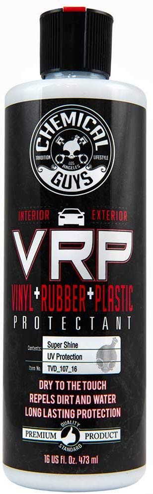 Chemical Guys TVD_107_16 V.R.P. Vinyl, Rubber, and Plastic Super Shine Dressing (16 oz)