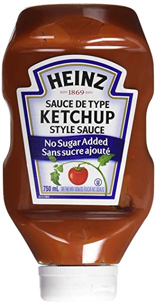 HEINZ Ketchup No Sugar Added 750ML