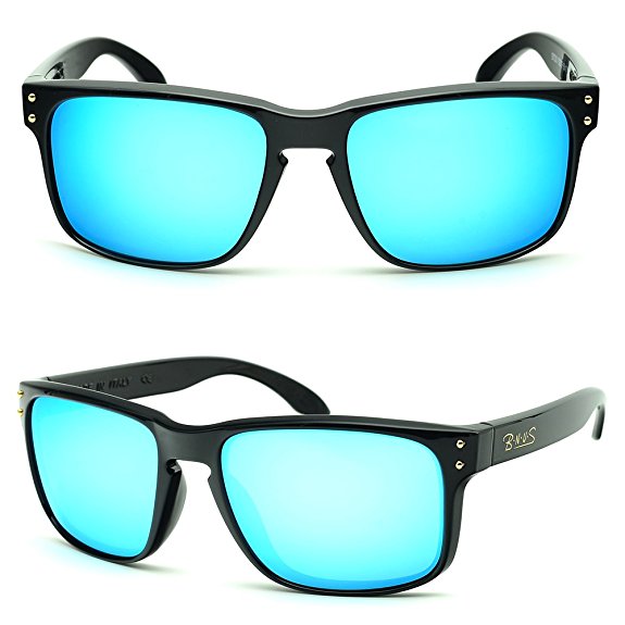 BNUS Italy made Classic Sunglasses Corning Real Glass Lens w. Polarized Option
