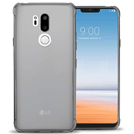 LG G7 ThinQ Clear Case, CoverON FlexGuard Series Slim Fit TPU Phone Cover with Anti-Slip Grips and Corner Shock Padding for LG G7 ThinQ - Clear