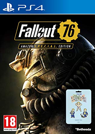 Fallout 76: S.*.*.C.*.*.L. Edition (Game   3 Pin Badges) (Amazon EU Exclusive) (PS4)