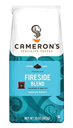 Cameron's Specialty Coffee, Fireside Blend, 10 Ounce, Ground Coffee, Bag