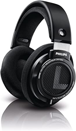 Philips Audio Philips SHP9500 HiFi Precision Stereo Over-Ear Headphones (Black)