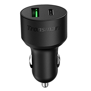 Tronsmart Type C Car Charger 33W USB Car Charger with Quick Charge 3.0 for Galaxy Note 7 S7/S7 Edge/LG G5/Nexus 6P/Nexus 5X (Meet USB-C Standard)