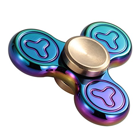 mtsugar Hand fidget Spinner Toy, High speed 3-5 Minutes Average Spin Times, Increased Focus, Stress Reducer, Suitable for ADHD, EDC and Adult Children-Finger Autism Toy.