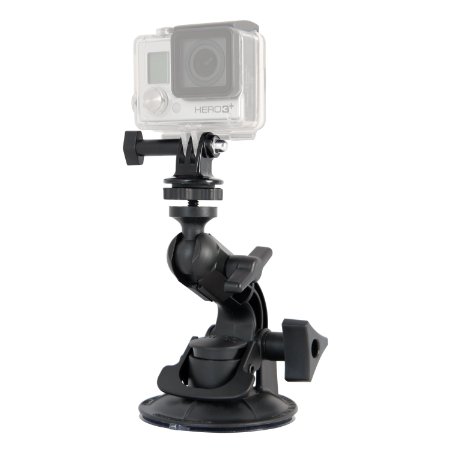 Delkin DDMNT-MINI-GP Fat Gecko Mini Suction Mount for GoPro Cameras (Black)