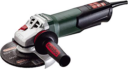 Metabo - 6" Angle Grinder - 9, 600 Rpm - 14.5 Amp W/Electronics, Non-Lock Paddle (600507420 17-150 Quick), Professional Angle Grinders