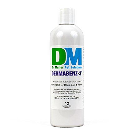 Dr. Muller Dermabenz-3 Shampoo for Dogs, Cats & Horses