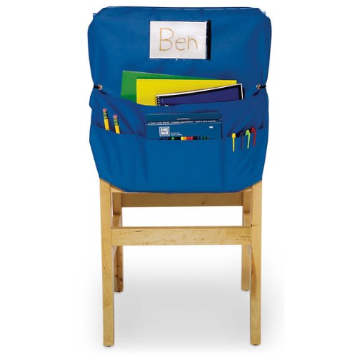 Nasco Polyester ChairMate, Large, 20" x 17", Blue, Grades K - 5, Blue