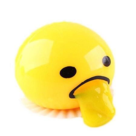 Squishy Vomit Egg Yolk, Soft Kawaii Egg Yolk Stress Toy For Girls, Boys, Adults or Kids To Relieve Stress, Anxiety, Stress & Depression