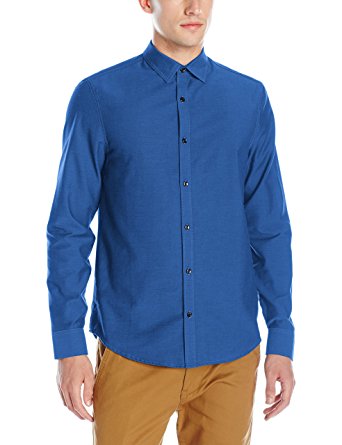 Original Penguin Men's Oxford Long Sleeve Button Down Shirt