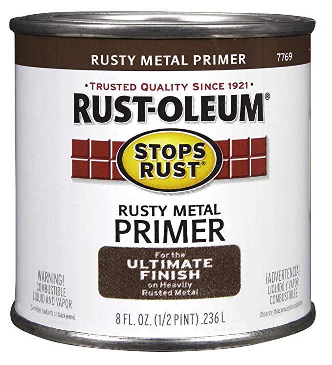 Rust-Oleum 7769730 High Performance Rusty Metal Primer