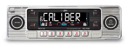 Caliber RCD110 CD/MP3/USB/SD Retro Radio - Chrome