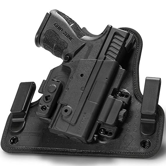 Alien Gear ShapeShift 4.0 IWB Holster for Concealed Carry - Custom fit to Your Gun (Select Pistol Size) – Right or Left Hand - Full Cant and Ride Height Adjustable - Made in The USA