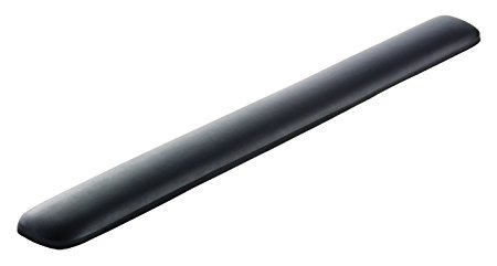 3M Gel Wrist Rest for Keyboards, Soothing 3M Gel Technology and Satin Smooth Cover for All Day Comfort and Support, 19", Black (WR85B)