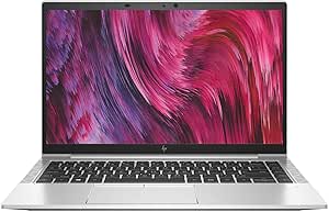 HP Elitebook 845 G7 Laptop, 14.0" FHD(1920 x 1080) Business Laptop, AMD Ryzen 5 PRO 4650U 6-Core, 16 GB RAM, 512 GB SSD, Backlit Keyboard, Windows 10 Pro (Renewed)