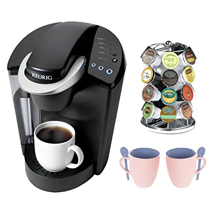 Keurig K45 Elite Single Cup Home Brewing System w/ Bonus 12 K-Cups & Water Filter Kit Bundle