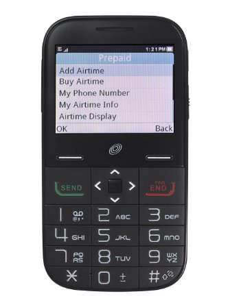 Alcatel Big Easy Plus Prepaid Phone with Double Minutes (Tracfone)