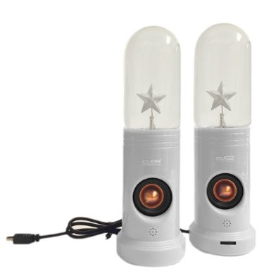 Speaker - Plasma Electro Lightning Speaker - Star - (White)