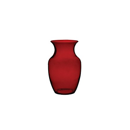 Syndicate Sales 8" Rose Vase, Ruby