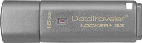 Kingston Digital 16GB Traveler Locker   G3, USB 3.0 with Personal Data Security and Automatic Cloud Backup