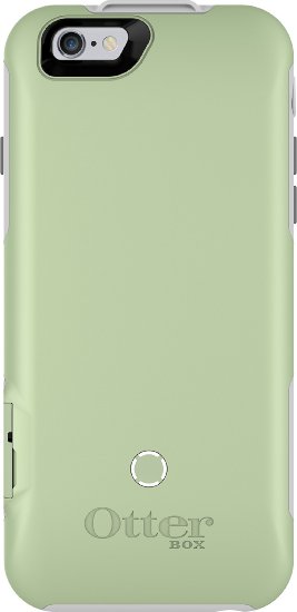 OtterBox Resurgence Power/Battery Case for Apple iPhone 6/6s - Retail Packaging - Mint Ice (White/Sage Green)