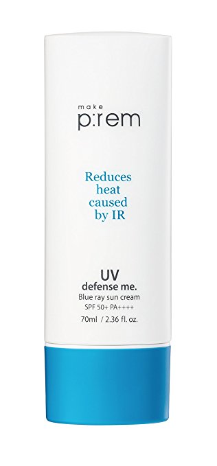 MAKEP:REM UV Defense Me Blue Ray Sun Cream 70ml / 2.36 fl. oz. | SPF 50  PA     by MAKEPREM MAKE P:REM