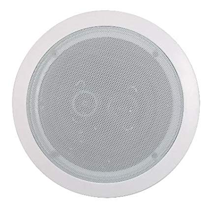 MCM Custom Audio 50-14020 6 1/2'' Single Point Stereo Ceiling Speaker - 50W RMS