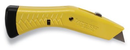 Lutz 35701 #357 Yellow Quick Change Heavy Duty Utility Knife and Plastic Holster (357-YL)