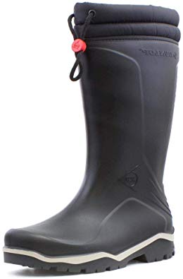 Dunlop Mens Black Warm Lined Wellington Boot