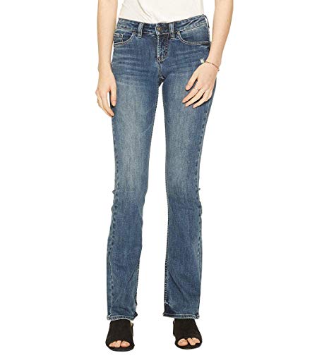 Silver Jeans Co. Women's Tuesday Low-Rise Slim Bootcut Jeans