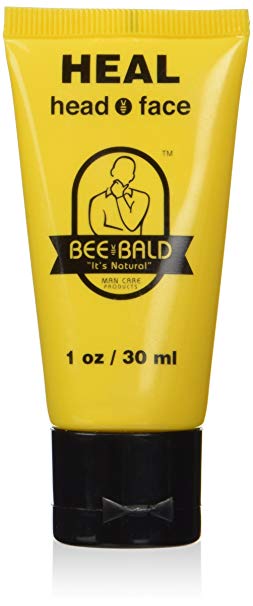 Bee Bald Heal Post-Shave Healer for Head and Face After Shave, 1 oz