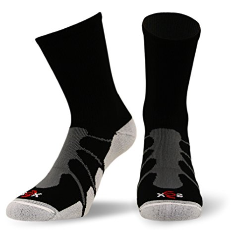 Sox Performance Sport Plantar Fasciitis Crew Arch Compression Socks, Pairs - SS3011