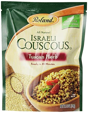 Roland Israeli Couscous, Tuscan Herb, 6.3 Ounce