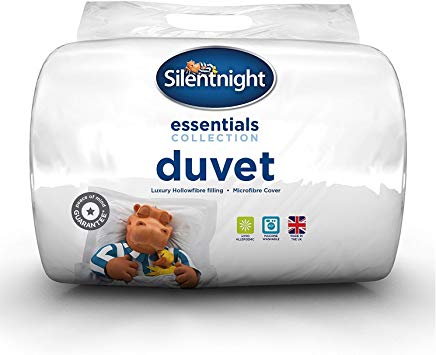 Silentnight Essential 13.5 Tog Duvet, White, Single